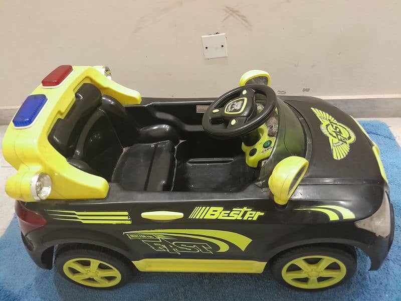 car for kids both functions u can drive it or  remote electronic car 1