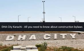 Plot For Sale DHA City Karachi Sector 9-A