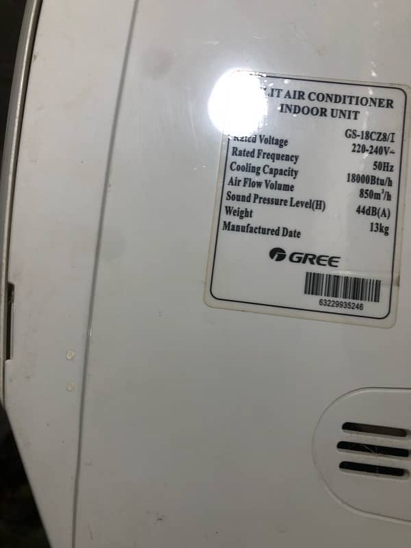 Gree Ac 1.5 Ton 1