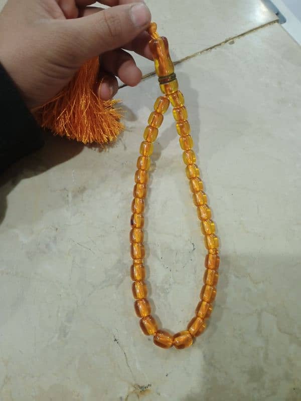 Antique Tasbih Sandalus (صندالوس) 100 Years Old with auth Shine Smell 1