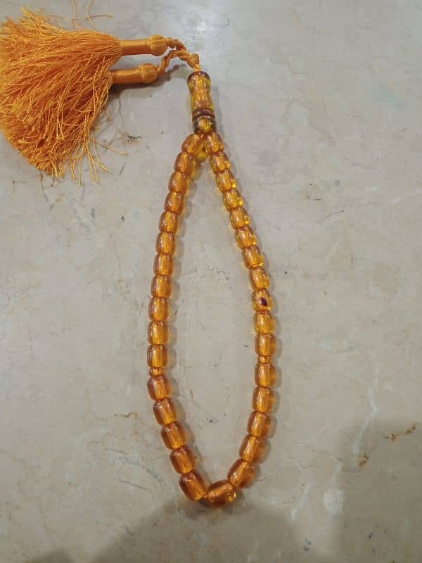 Antique Tasbih Sandalus (صندالوس) 100 Years Old with auth Shine Smell 3