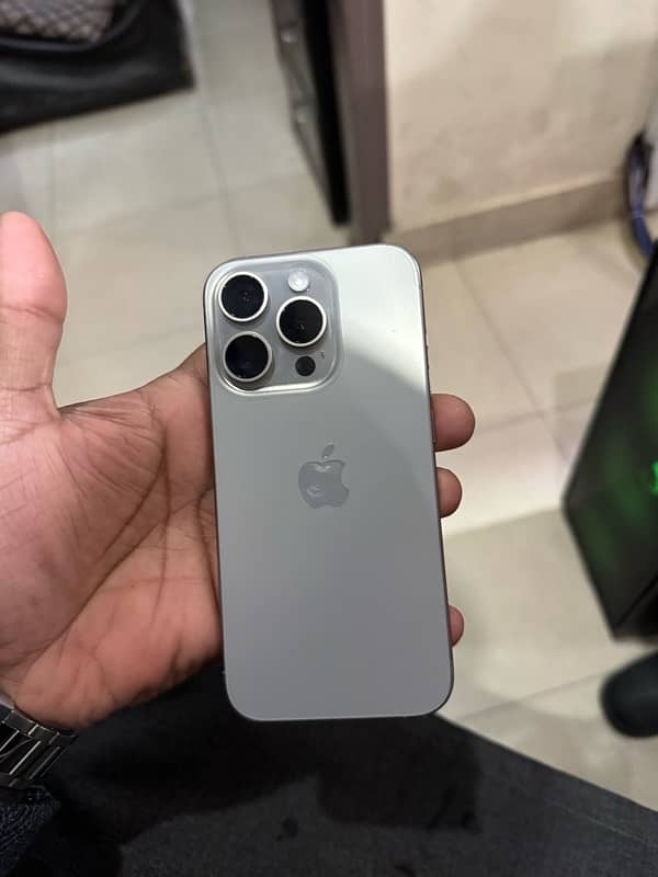 iphone 15 pro jv brand new condition 5