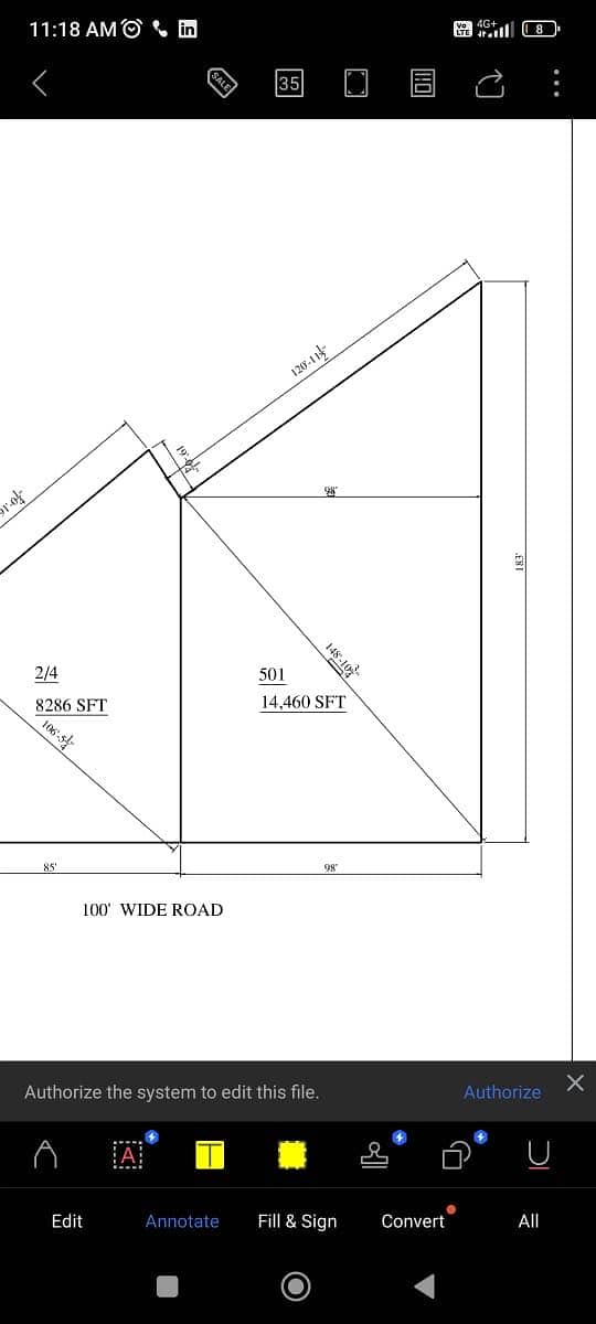 Main Road NFC Hot Location Plot For Sale 5