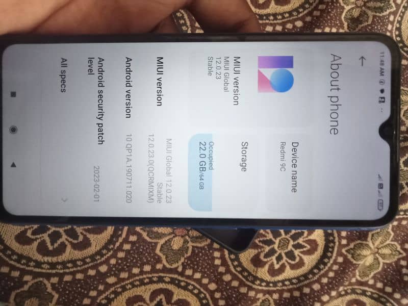 Redmi 9c  3/64 Betrry timing achi hai condition 10/9 1