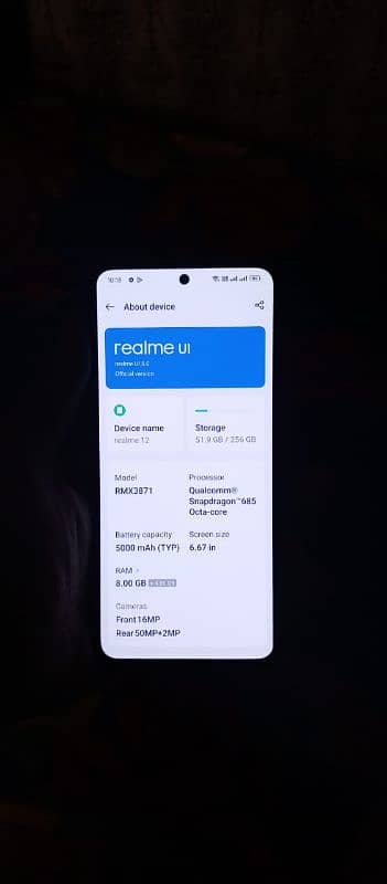 realme 12 256 box original charger Sath hai urgent sel 6