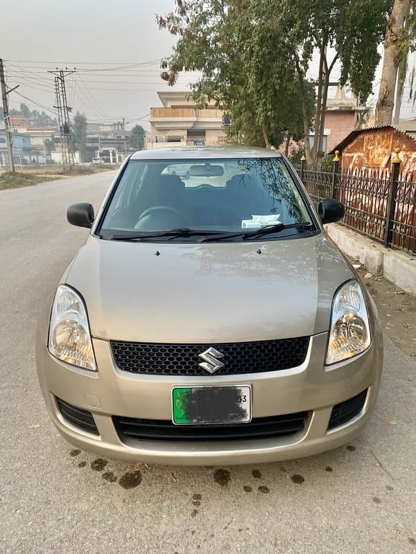 Suzuki Swift 2013 DX, total genuine inside and outside 6