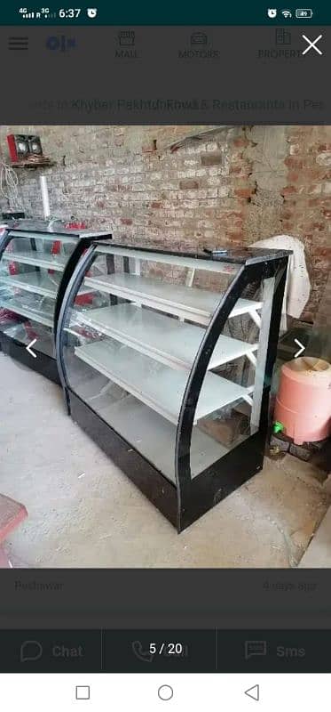 Cash Counter/ Bakery counter/ wall rack/ trolleys/ Baskets/ POS/ till 10