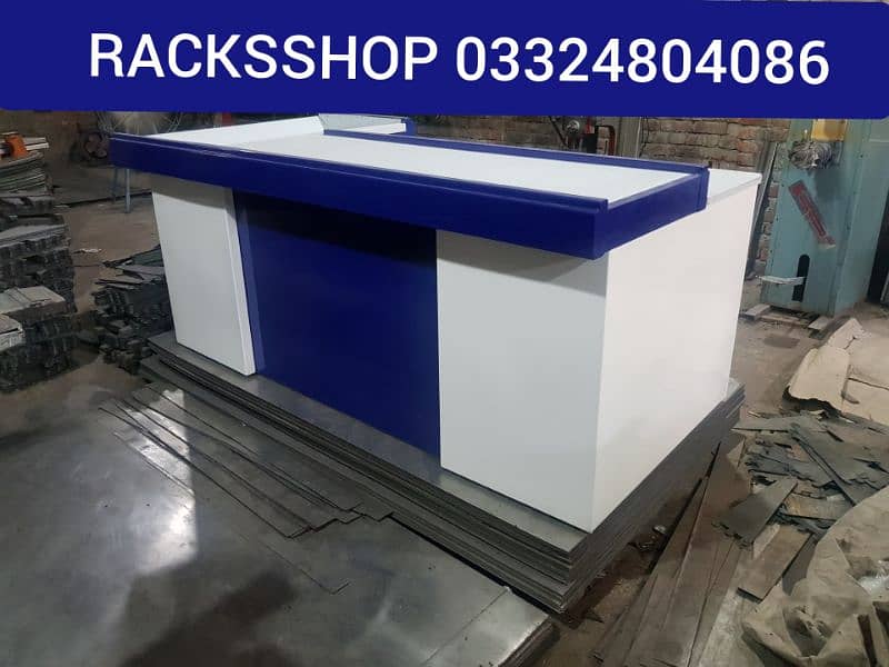 Cash Counter/ Bakery counter/ wall rack/ trolleys/ Baskets/ POS/ till 16