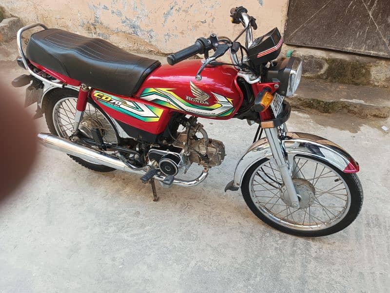 Honda 70 for sale contact no 03325078033 0