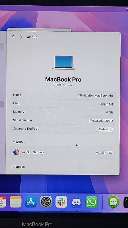 Macbook Pro M1 2020 -512Gb -Australia Purchased 5