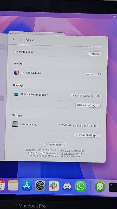 Macbook Pro M1 2020 -512Gb -Australia Purchased 6