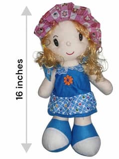 2pcs soft stuff washable doll's