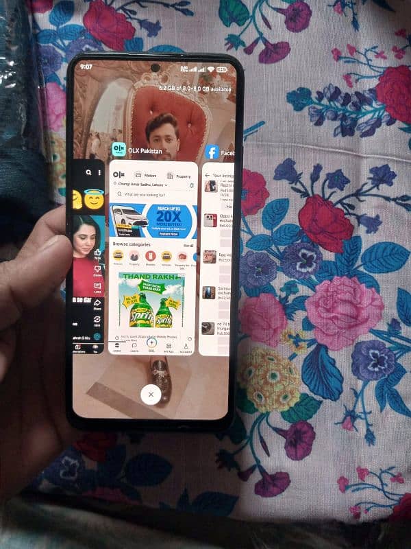 Red mi note 12 lush condition for sale and exchange possible 3