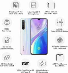 Realme XT 8/128 Super AMOLED Display