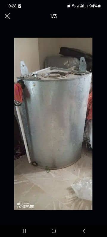 Gram Pani ki tanki / hot water steel tank 0