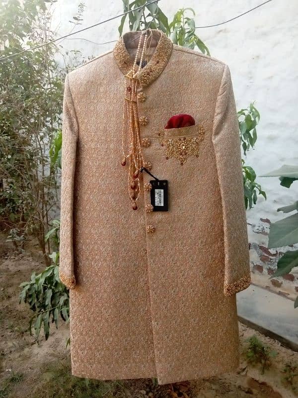 Bin Shafiq Sherwani | Groom Sherwani | Dulha Sherwani | Wedding dress 4