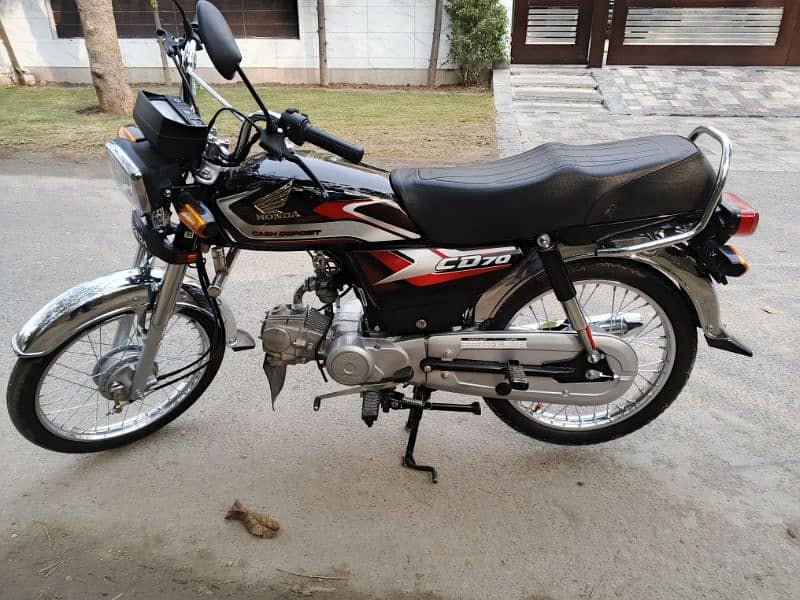 Honda CD 70 2025 mortal 3