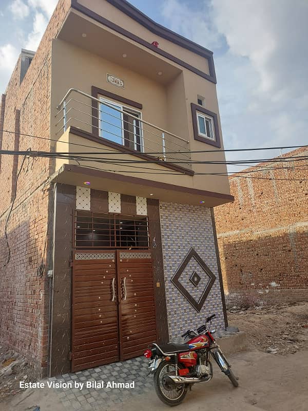 2.5 Marla Double story Brand New House for sale in Rasool park 0