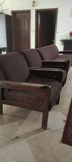 7 seater sofa set-imported wood