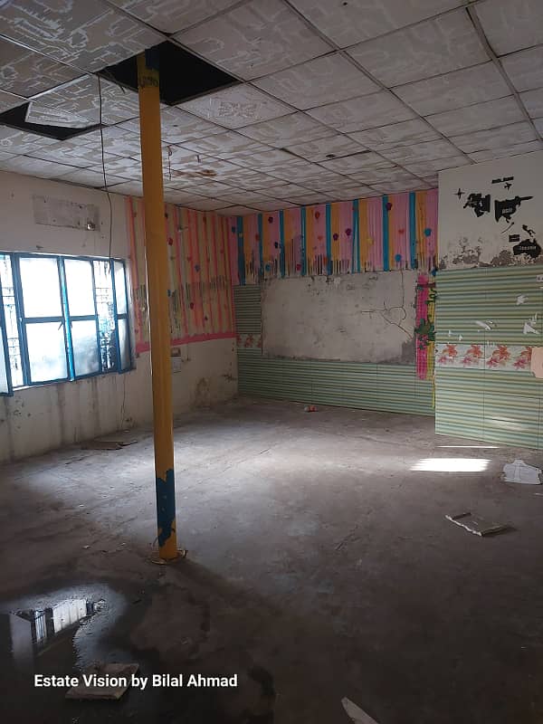 Commercial Building with 28 Rooms 10 bathroom 10 car garage available for rent on jail road 18