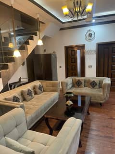 7 Marla Furnished used house for sale in Usman block phase 8 Bahria Town Rawalpindi