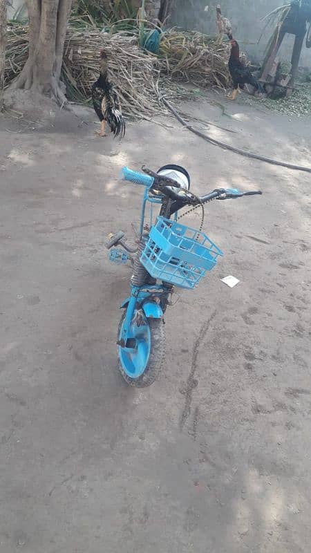 kid cycle only 5500 . only two month used. . . . shorkot city 2