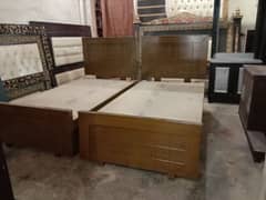 single bed/double bed/side table/dressing table/