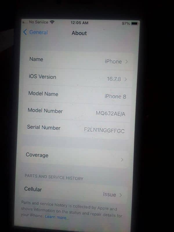 I phone 8 64 gb bypass all ok 3