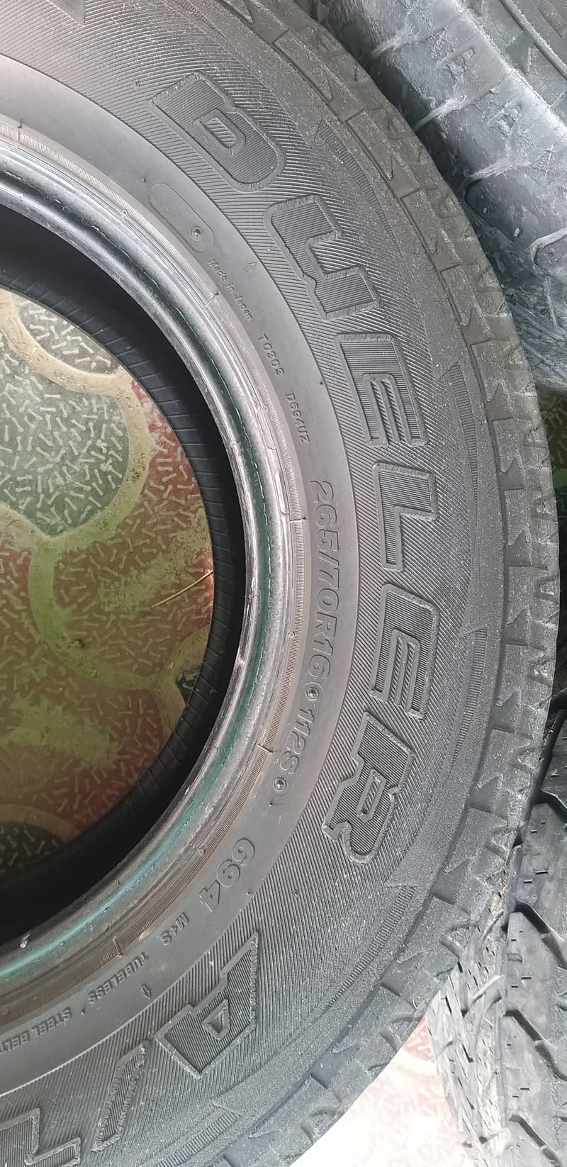 Jeep Tyre Size 16 Bridgestone 3