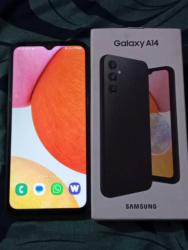 Samsung A14  Full Box (4 months warranty) 2