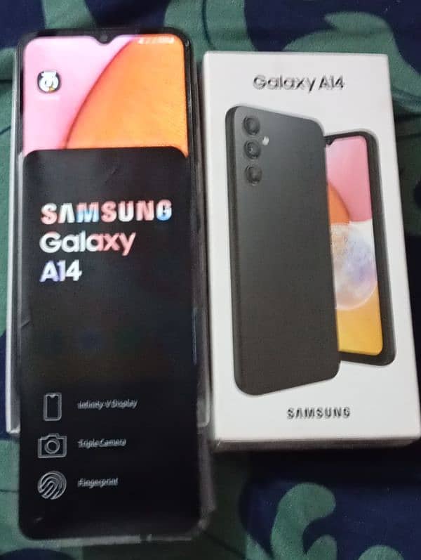 Samsung A14  Full Box (4 months warranty) 3