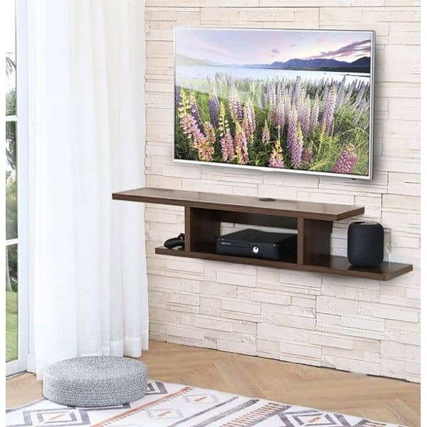 Led Rack Tv Console Media Wall 1