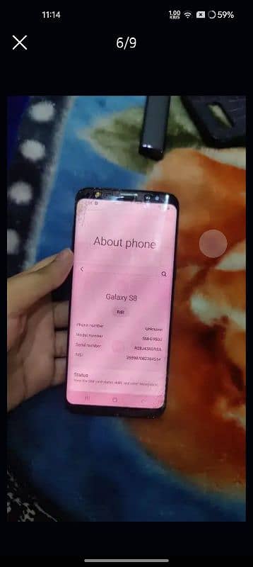 samsung A11 samsung s8 oneplus 9 pro 5