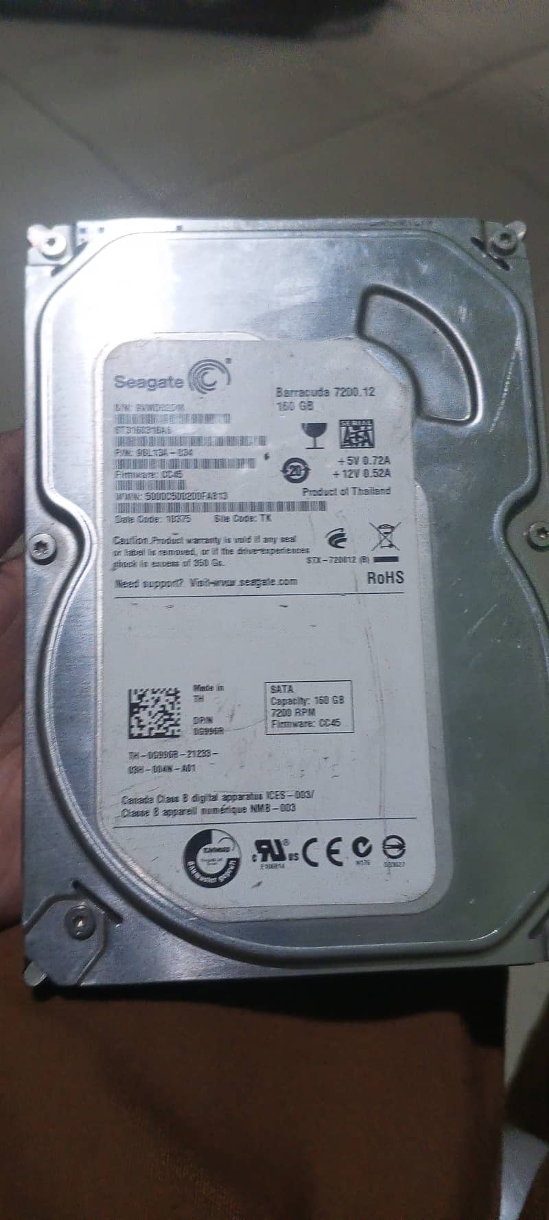 Hard drive 160 gb for sale 3