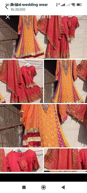 Bridal wedding wear 4