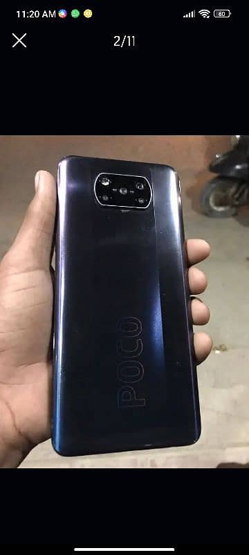 POCO X3 PRO ALL OK WITH BOX CHARGER CABLE 3