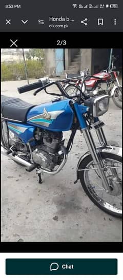 Honda 125cc for sale model 2004number Islamabad03252553595