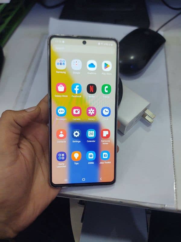 Samsung note 10 lite totally jeniun no open 4