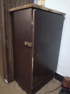 wooden small cupboard