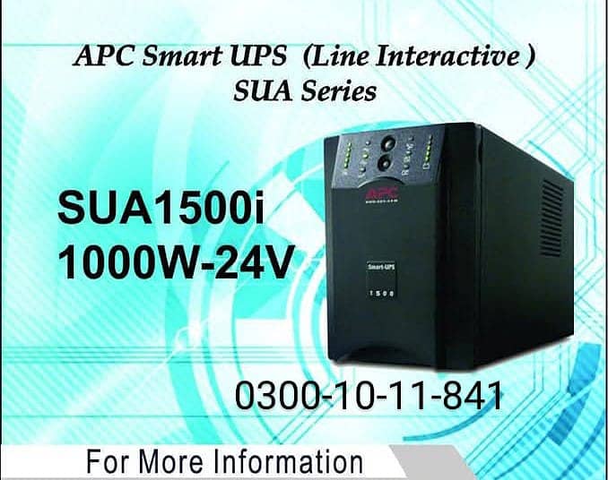 online apc smar ups 3000va for sencitive devices protection and backup 4