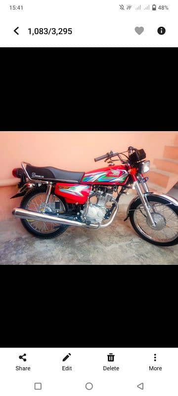 Honda 125 Brand New condition still. 2