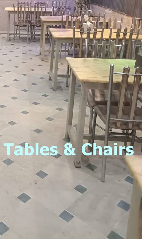 Counter Chair Table Saman 2