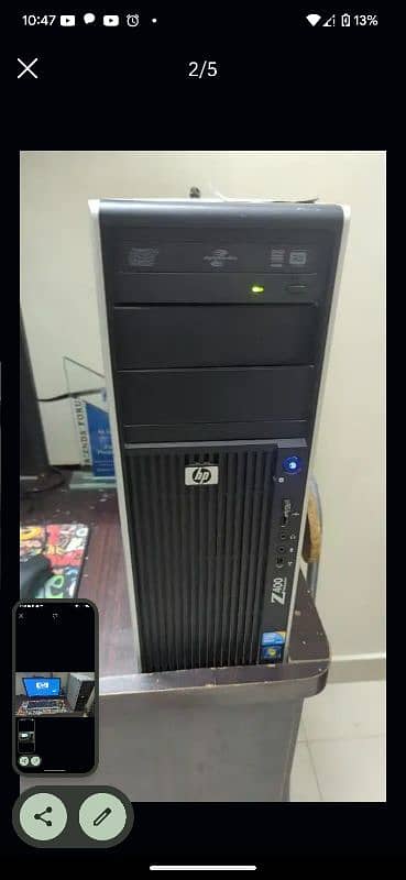 gaming PC|rx 580 gpu 8 gb|xeon x5650 processor|128gb ssd and 500gb hdd 1