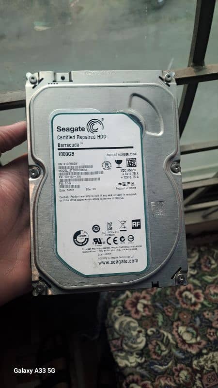 Seagate computer hdd 1 tb 0