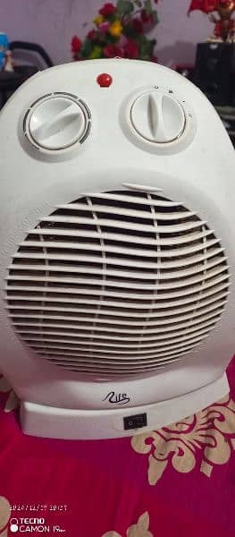 electric fan heater new condition 1