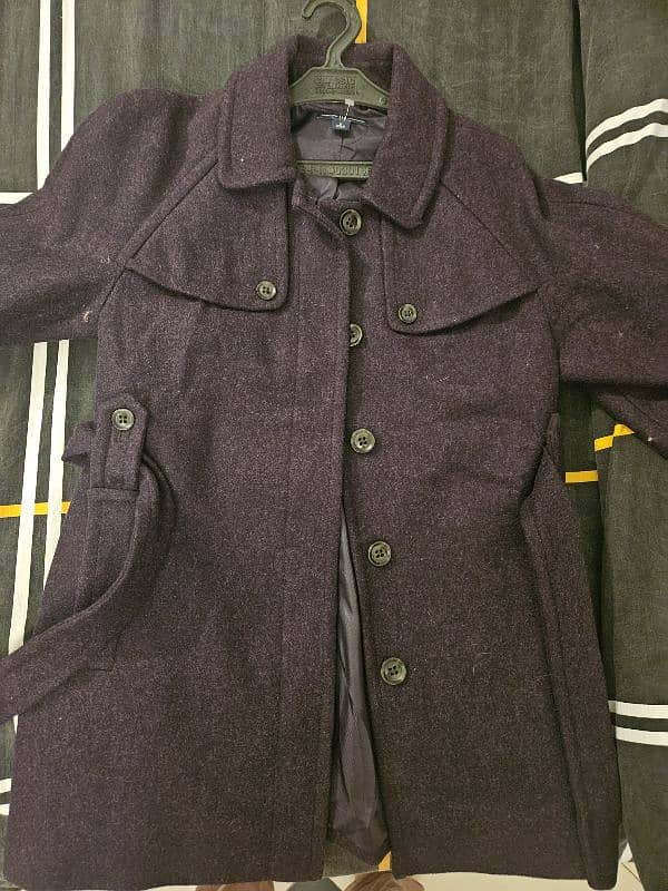 Gap Women's Purple Stylish Winter Coat 4