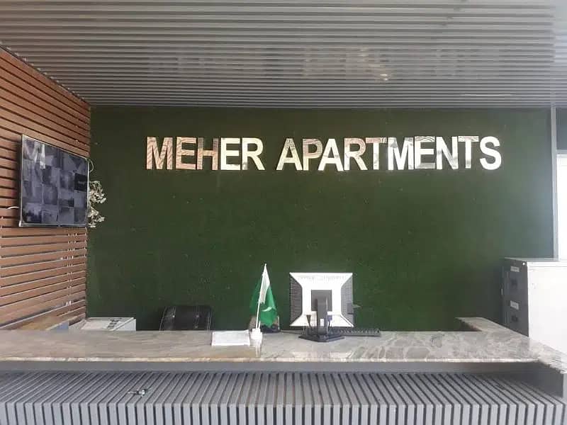 Meher Apartment 2 Bedroom Flat For Sale A Block Sector H-13 Islamabad 2