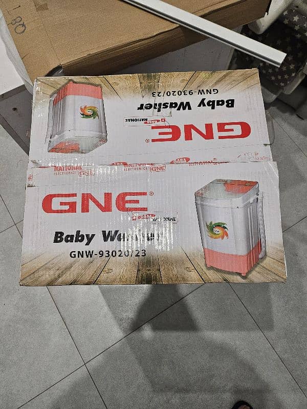 GNE National Baby Washing Machine and Dryer 2