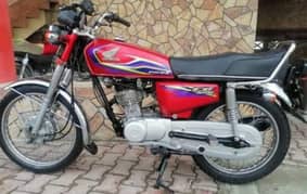 Honda CG125 Bike Urgent For Sale Call Number 0349,69,44,797