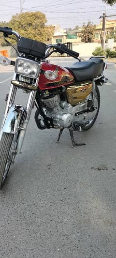 Honda CG 125 gold edition 23/24 Rawalpindi number All Punjab